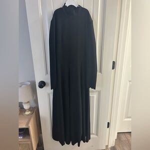 Elegant Black Long Sleeve Dress